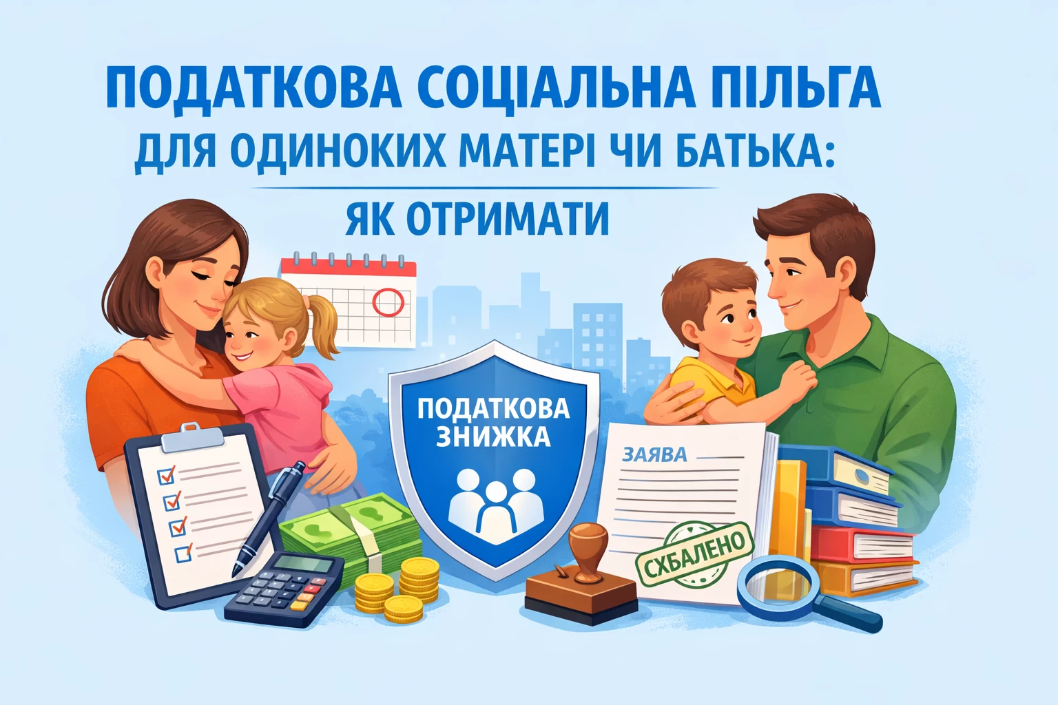 Податкова соціальна пільга для одиноких матері чи батька: як отримати