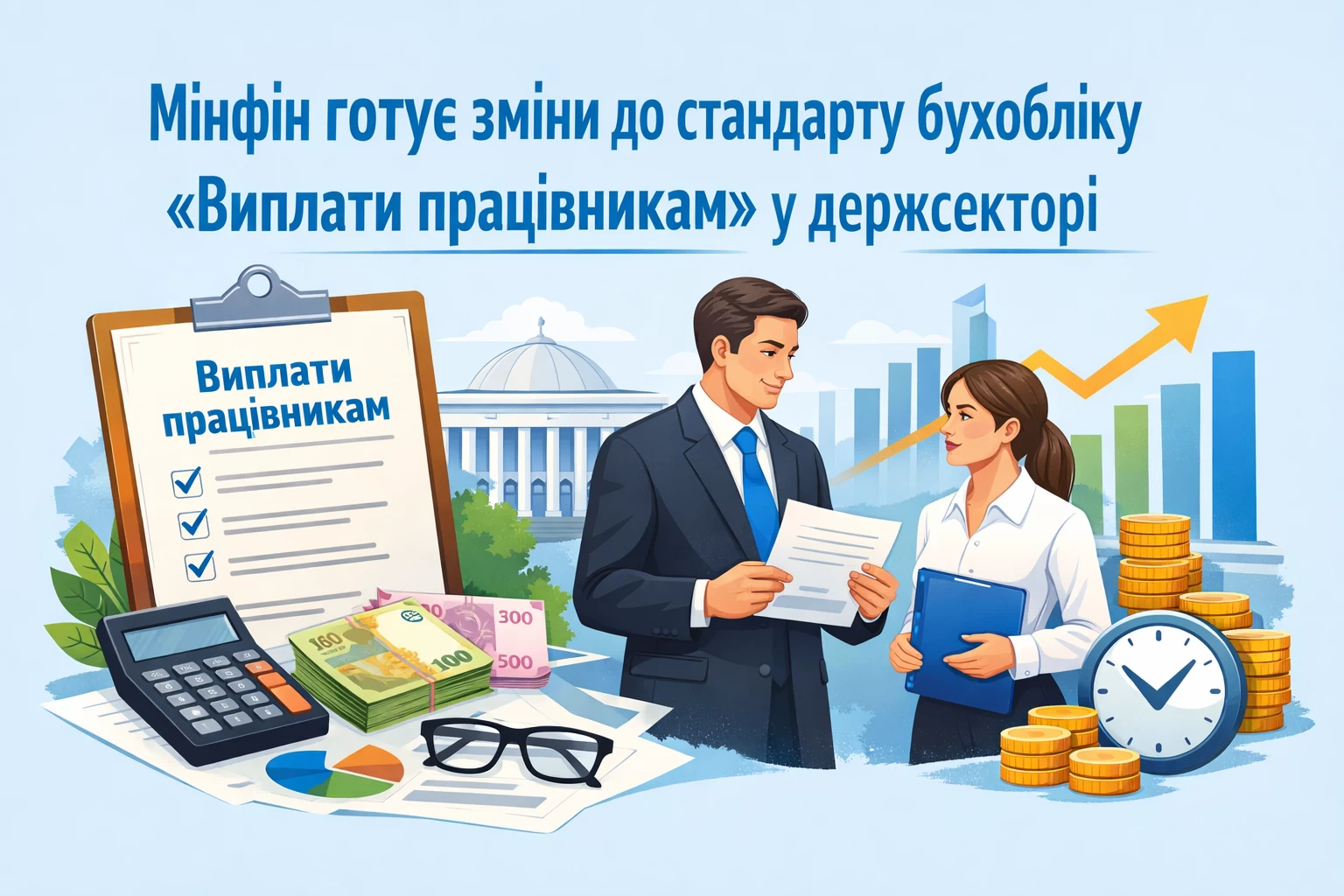 Мінфін підготував зміни до стандарту бухобліку «Виплати працівникам» у держсекторі