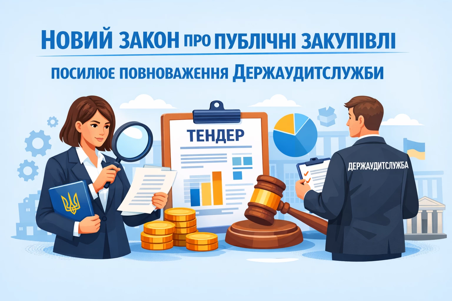 Новий закон про публічні закупівлі посилює повноваження Держаудитслужби