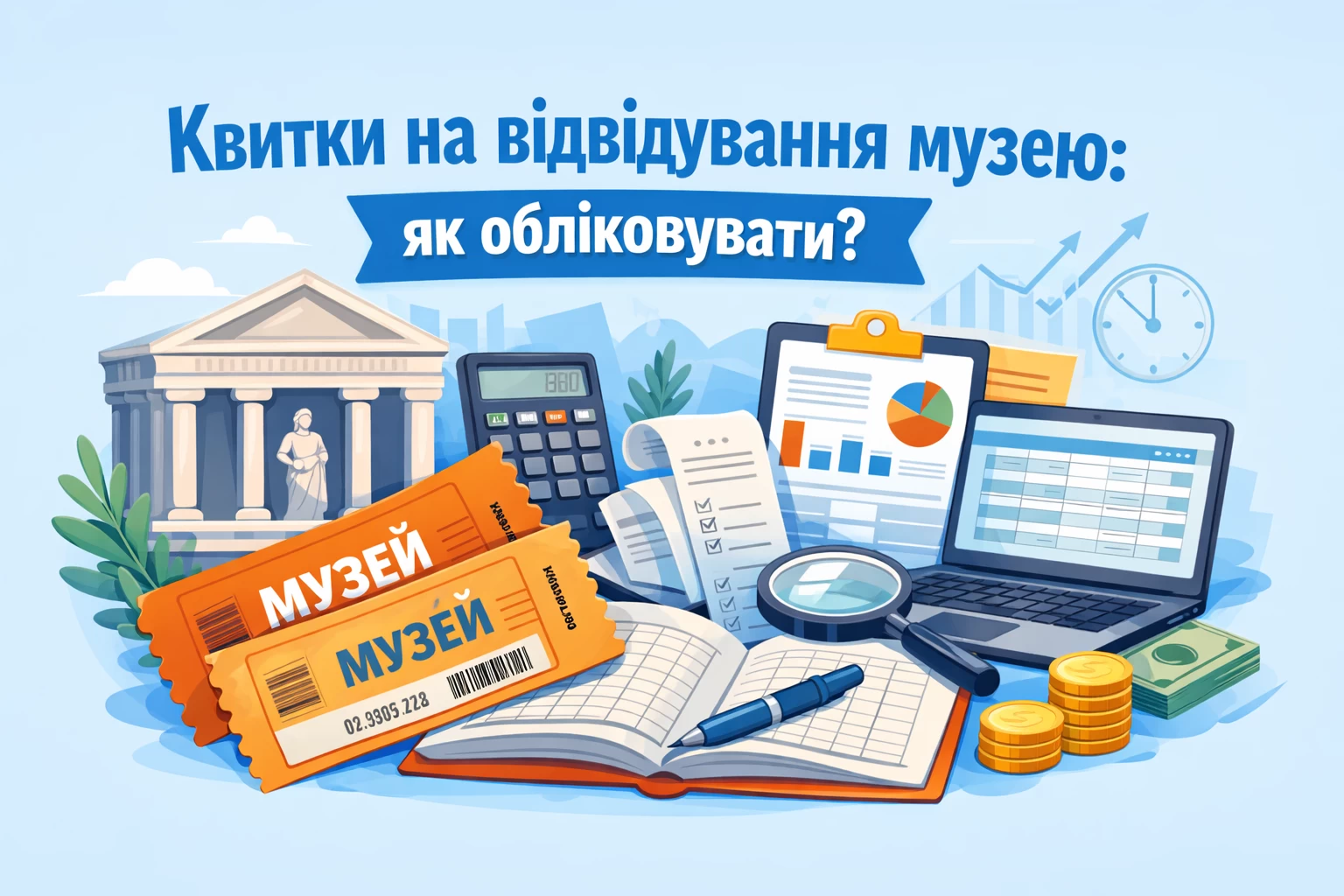 Квитки на відвідування музею: як обліковувати?