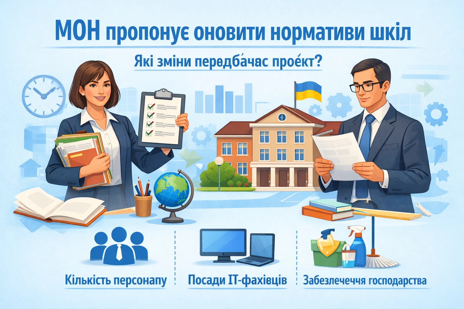 МОН пропонує оновити штатні нормативи закладів загальної середньої освіти: які зміни передбачає проєкт