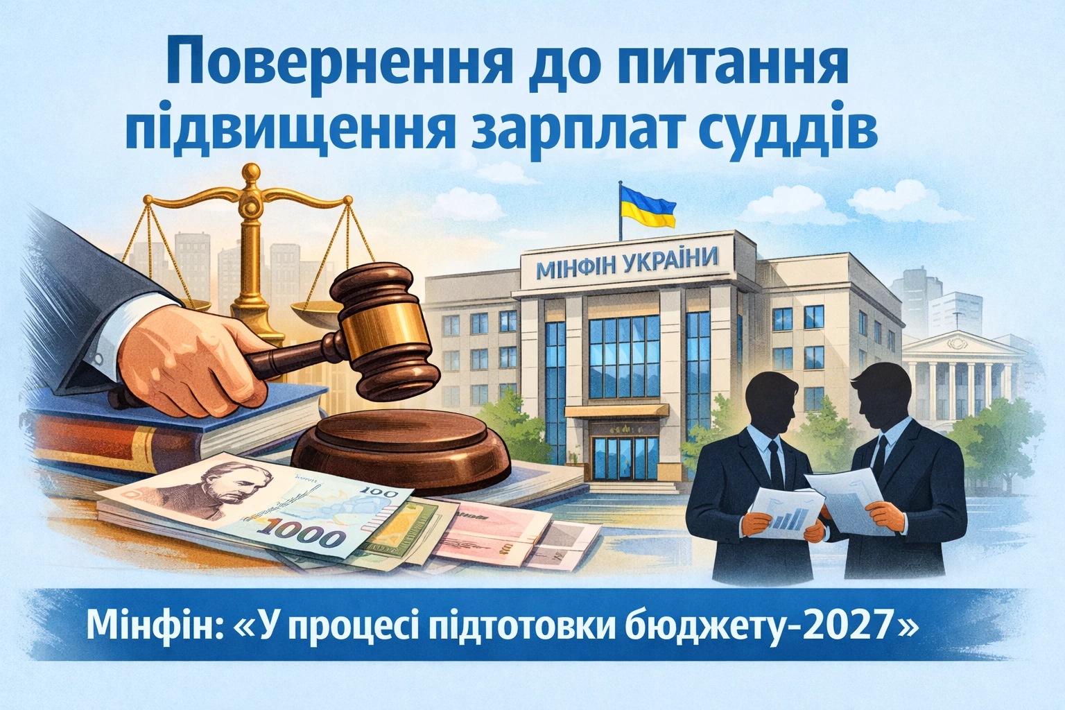 Мінфін пообіцяв повернутися до питання підвищення суддівської винагороди під час підготовки бюджету-2027