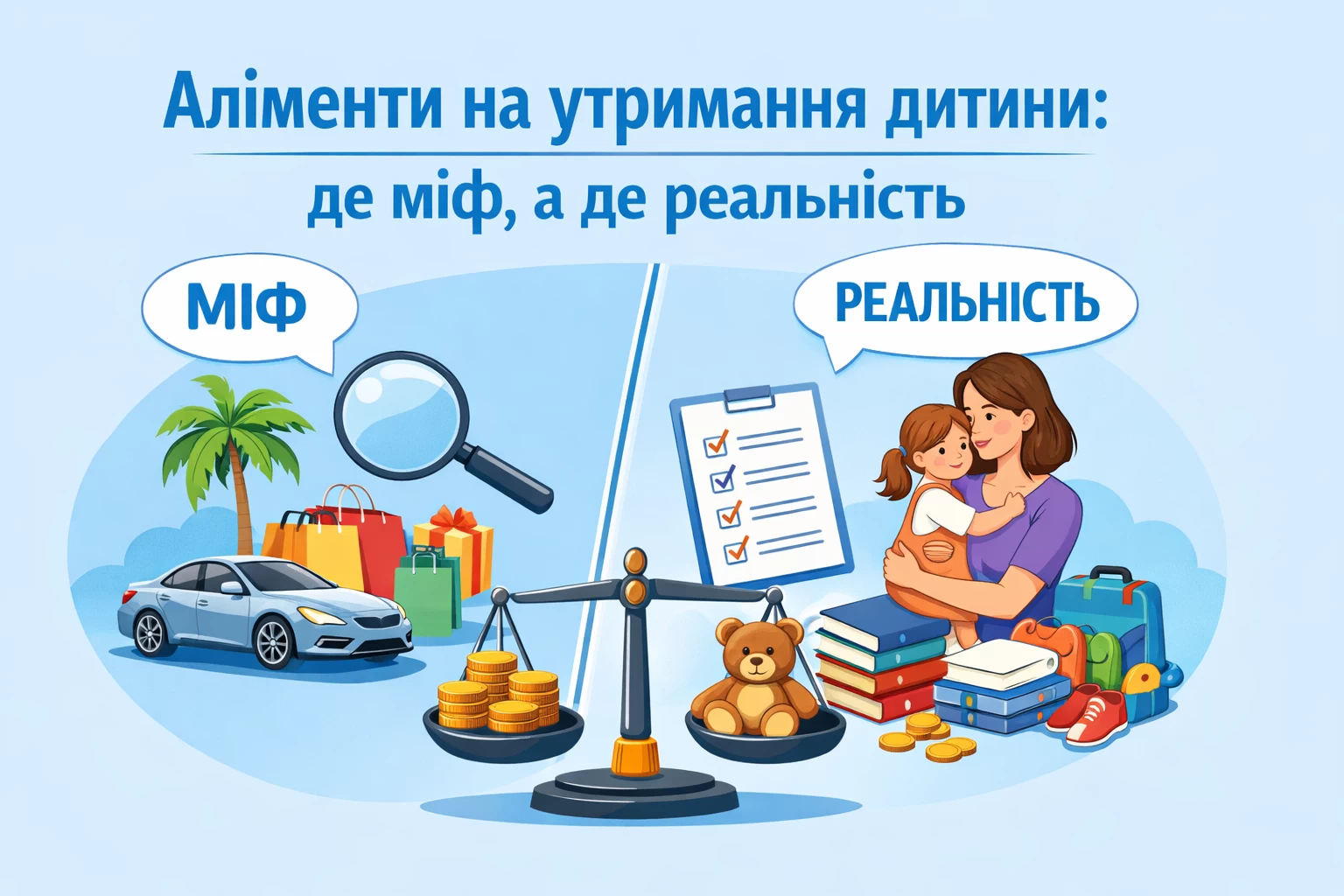Аліменти на утримання дитини: де міф, а де реальність
