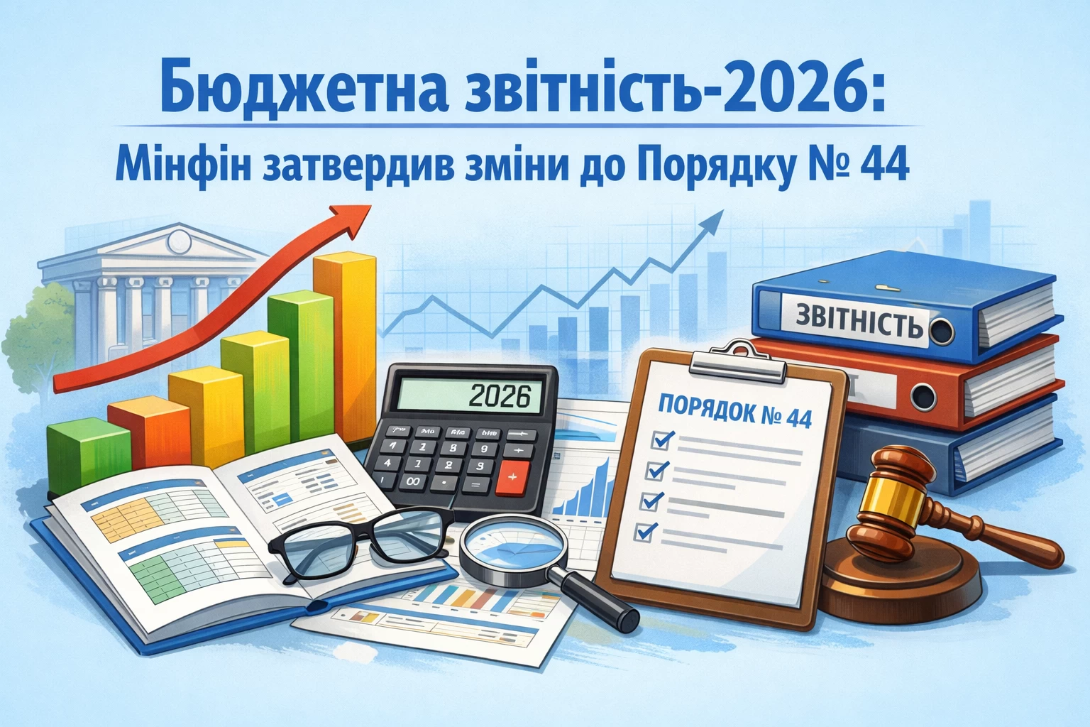 Бюджетна звітність-2026: Мінфін затвердив зміни до Порядку № 44
