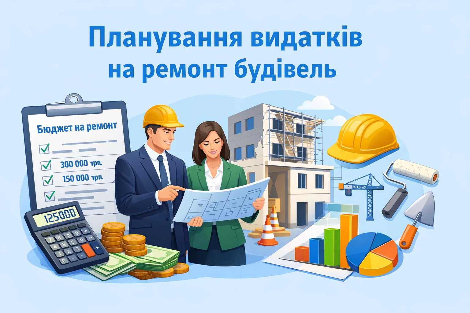 Планування видатків на ремонт будівель