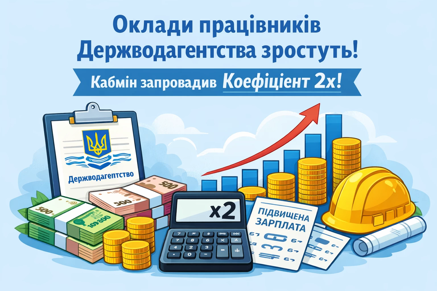 Оклади працівників Держводагентства зростуть: Кабмін запровадив коефіцієнт 2