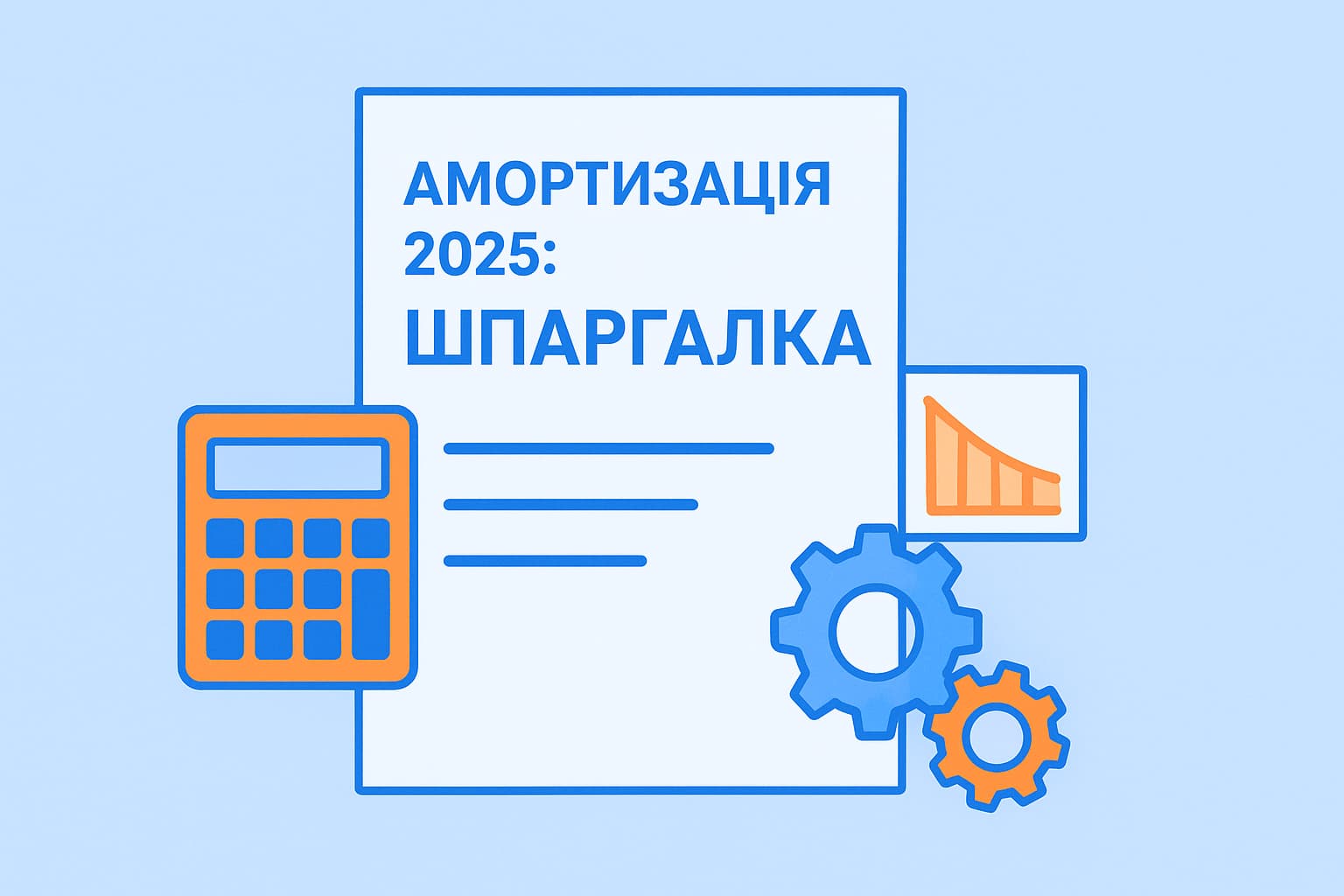 Нарахування амортизації в 2025 році, практична шпаргалка