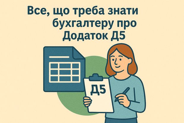 Все, що треба знати бухгалтеру про Додаток Д5 до об'єднаного звіту