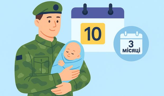 Відпустка військовослужбовцю при народженні дитини: позиція Міноборони