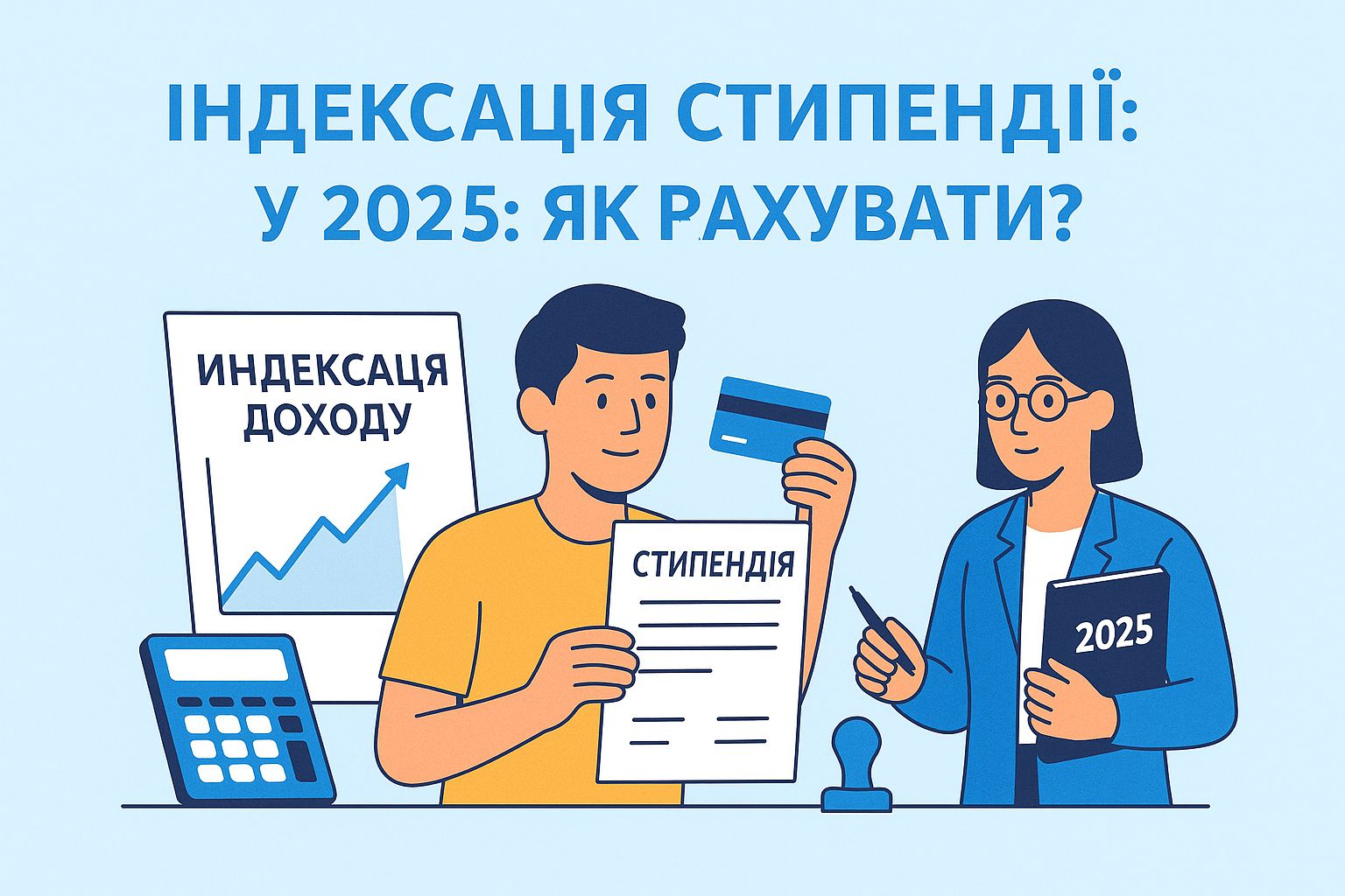 Індексація доходів у 2025 році: як рахувати після підвищення стипендії