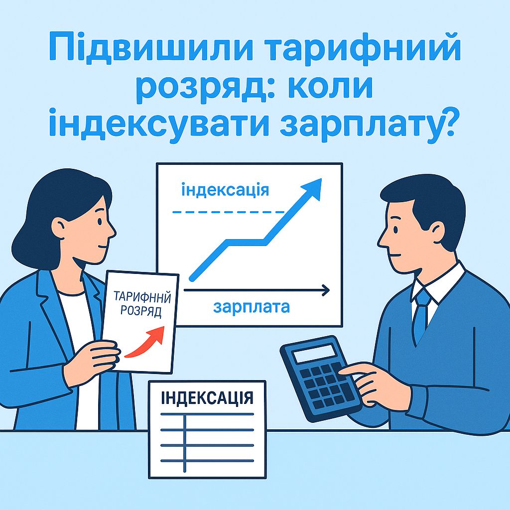 Підвищили тарифний розряд: коли проводити індексацію зарплати?