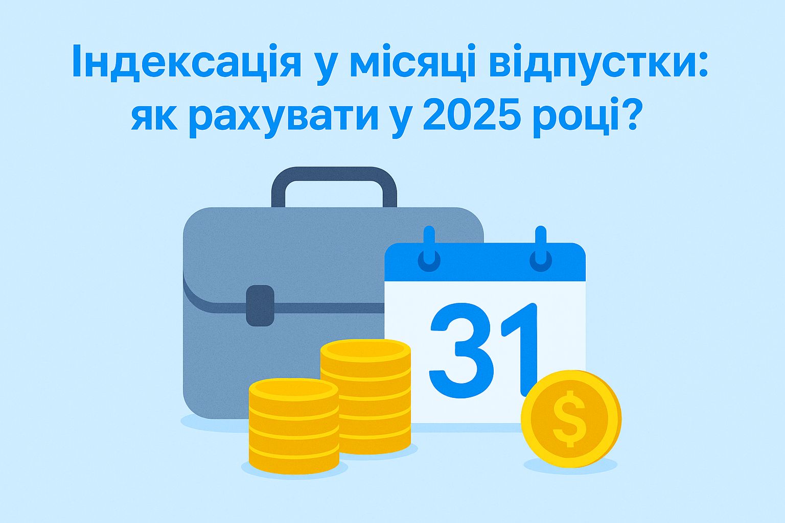 Індексація у місяці відпустки: як рахувати у 2025 році?