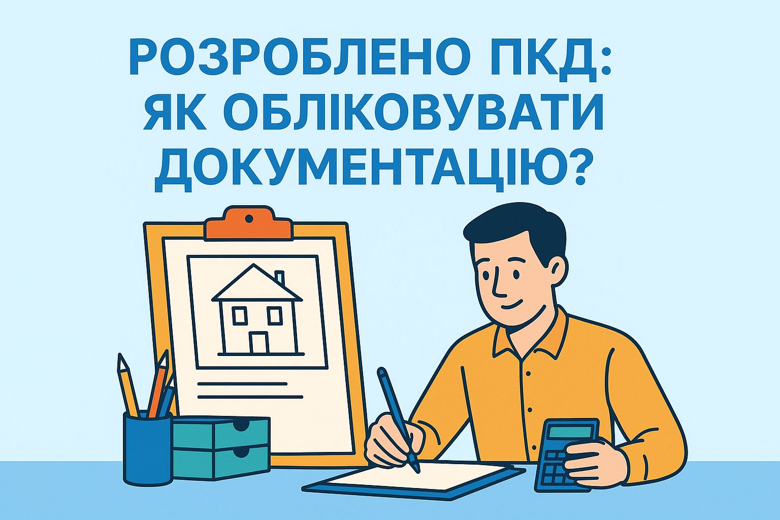 Розроблено ПКД: як обліковувати документацію?
