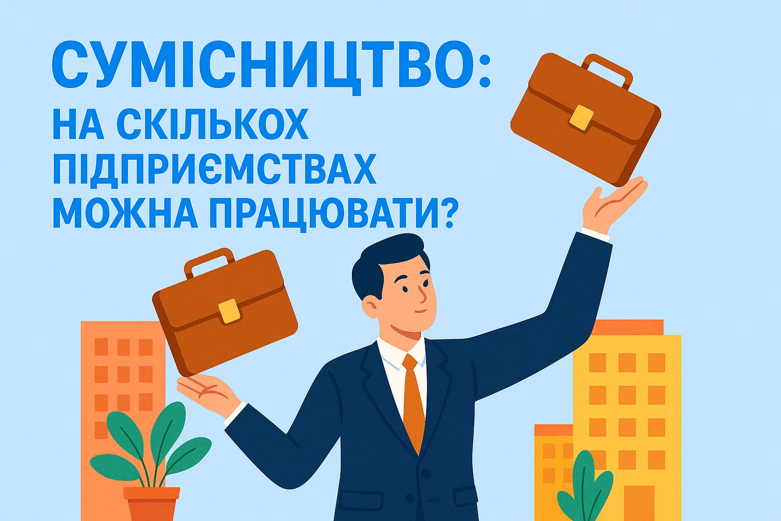 Сумісництво: на скількох підприємствах можна працювати?
