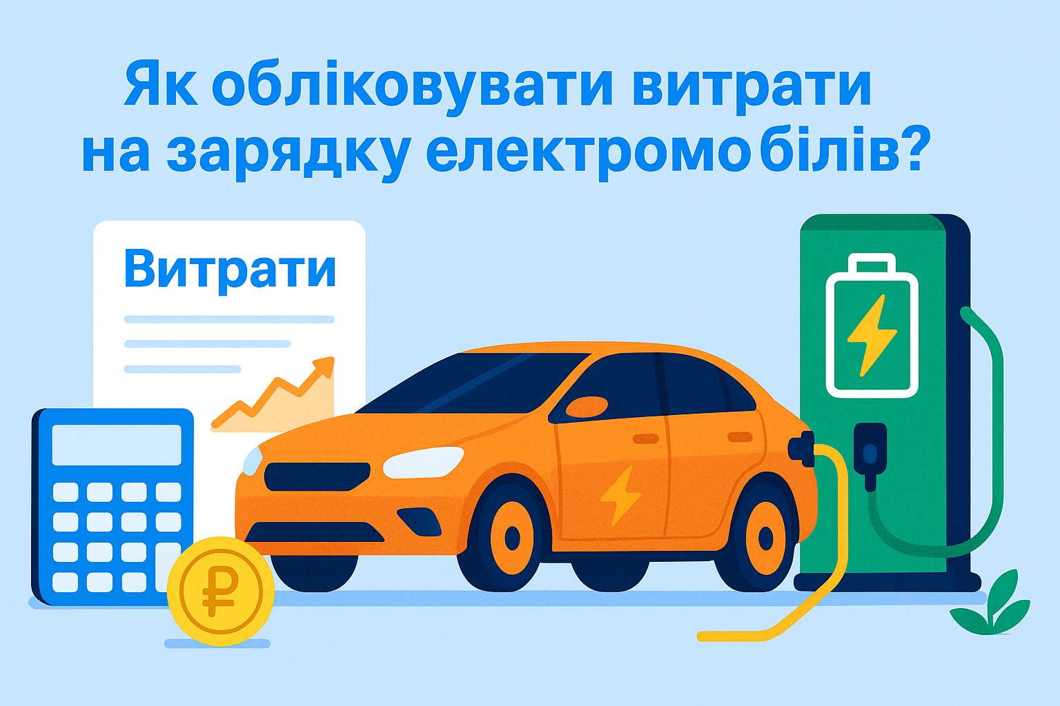 Як обліковувати витрати на зарядку електромобілів?