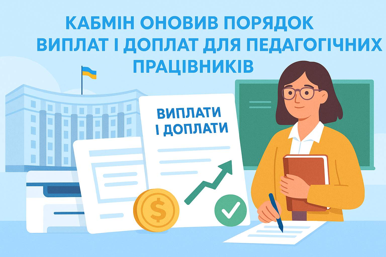 Кабмін оновив порядок виплат і доплат для педагогічних працівників