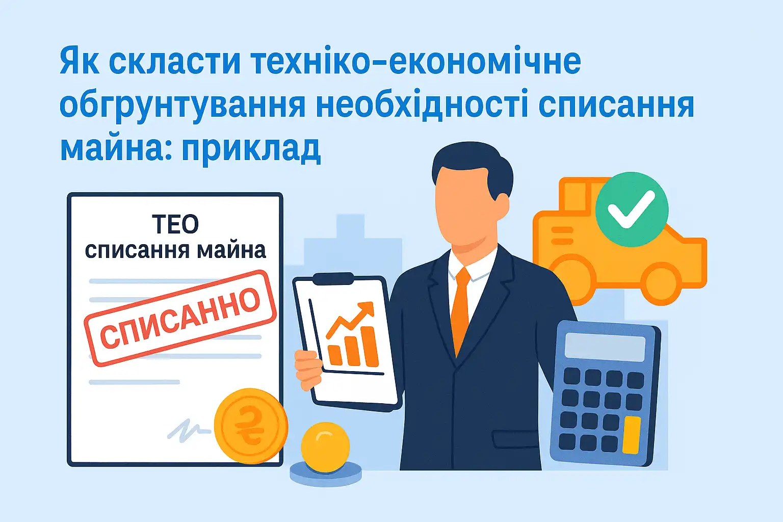 Як скласти техніко-економічне обґрунтування необхідності списаннямайна: приклад 